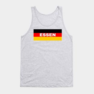 Essen City in German Flag Tank Top